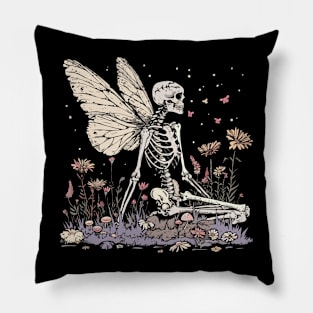 fairy skeleton Pillow