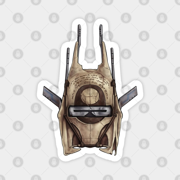 Enfys Nest Mask Magnet by Gloomlight