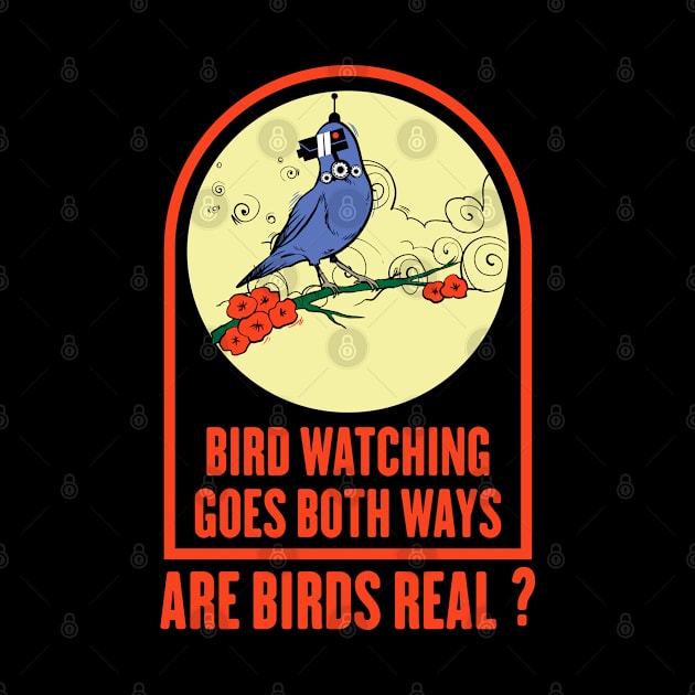 Bird Watching Goes Both Ways by SHB-art