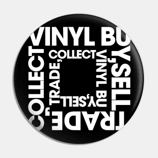 Vinyl Record Collector Pin