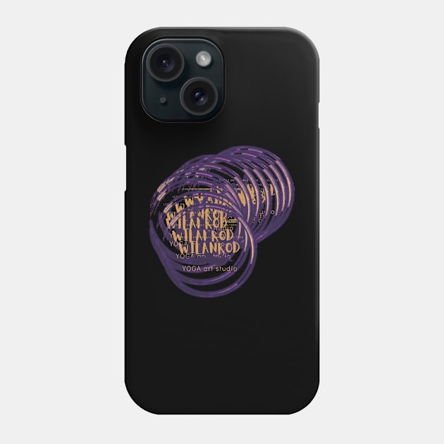 Wilanrod Studio presents yoga vortex Phone Case by Wilanrod Studio