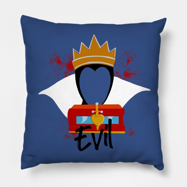 Evil Queen Pillow by Marion