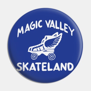 Magic Valley Skateland Coudersport PA Skating Rink Pin