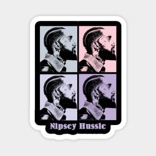 Nipsey Hussle Rapper Pop ART Magnet