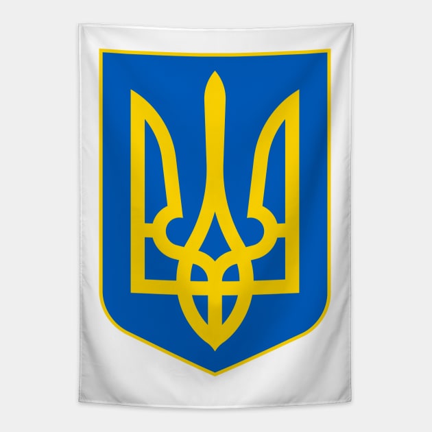 Coat of Arms of Ukraine Tapestry by COUNTRY FLAGS