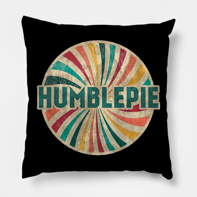 Humble pie vintage Pillow by Nocturnal illustrator 