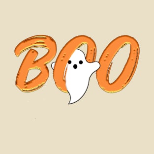 Halloween boo with ghost T-Shirt