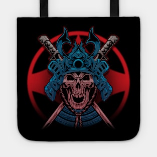 Skull samurai Tote