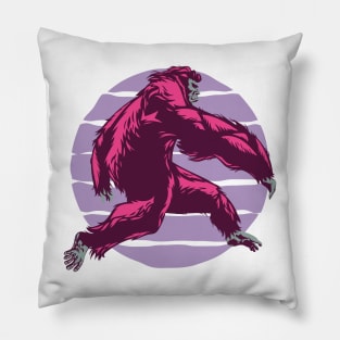 bigfoot run Pillow