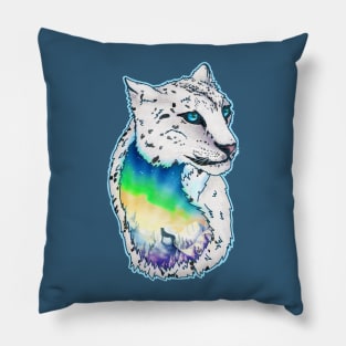 Leopard Borealis Pillow