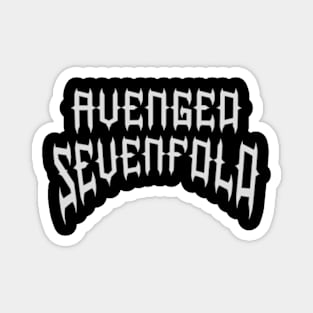 AVENGED SPIKE FONT Magnet