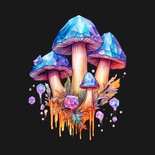 Magic Crystals mushroom T-Shirt