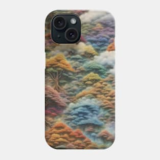 Rainbow trees Phone Case