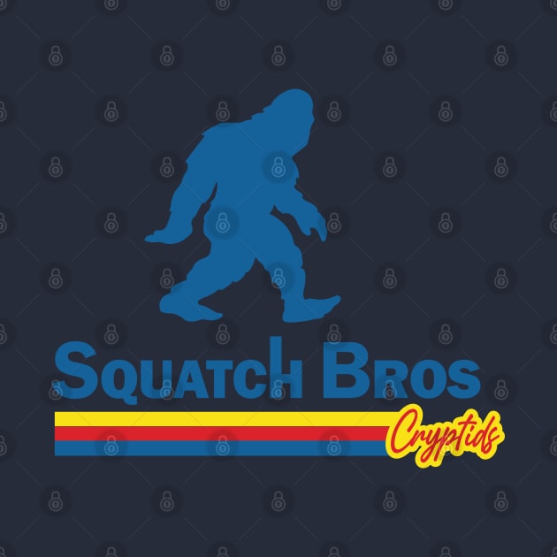 Squatch Bros Sasquatch Big Foot Coffee Cryptids by LemonatiDesign