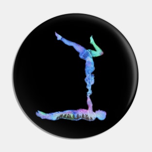 Acro borealis Pin