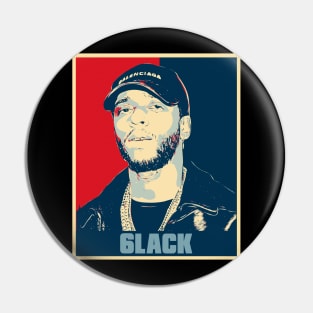 6lack Hip Hop Hope Poster Art Pin