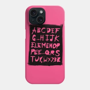 Alfabet Phone Case