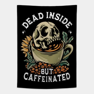 Dead Inside But Caffeinated Tapestry