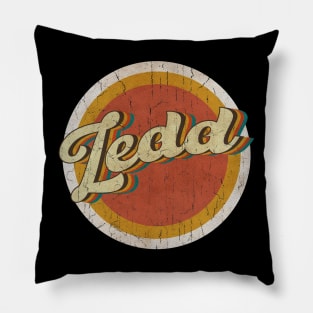 circle vintage Zedd Pillow