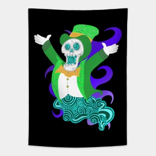 Gus the Ghostly Skeleton Tapestry