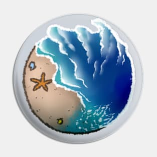 Joyous June Ocean Pin