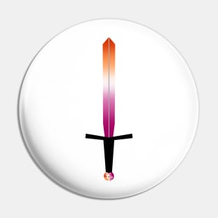 Lesbian Sword Pin