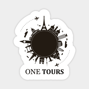 One Tours T-shirts Magnet