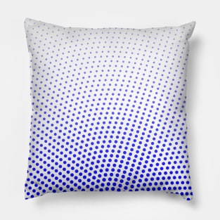 Dark Blue Polka Dots Pillow