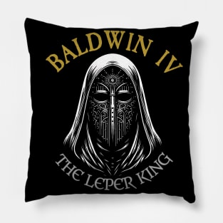 Baldwin IV of Jerusalem: Unveiling Strength Behind the Mask Pillow