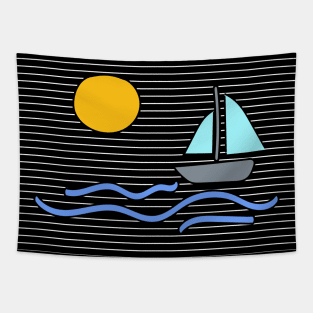 Boat Tapestry