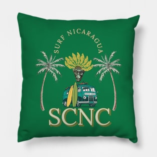 Surf Nicaragua Pillow