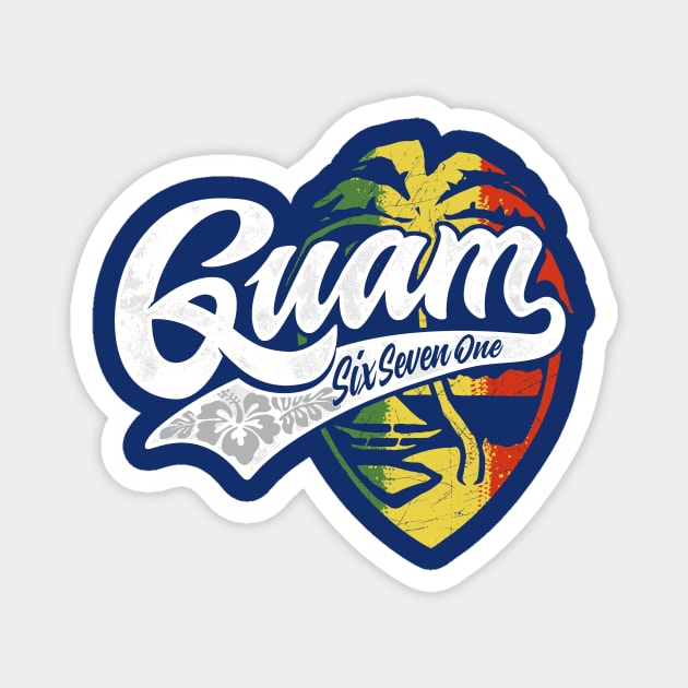 Guam Seal 671 Guamanian Pride Magnet by THE LOCAL FABRIC