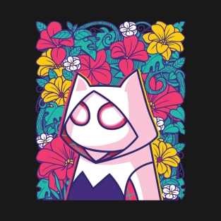 CatSoki WhiteCat T-Shirt