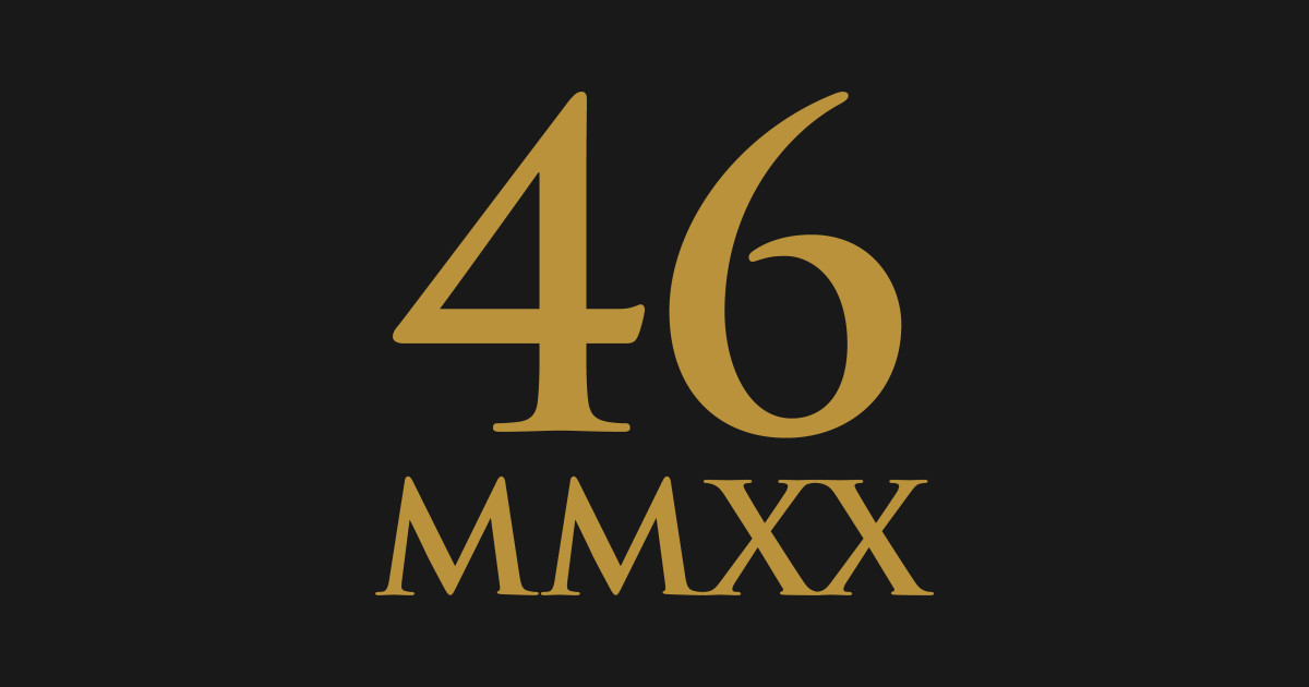 46 MMXX Trump 2020 Roman Numerals Election Gift - Trump 2020 - Magnes
