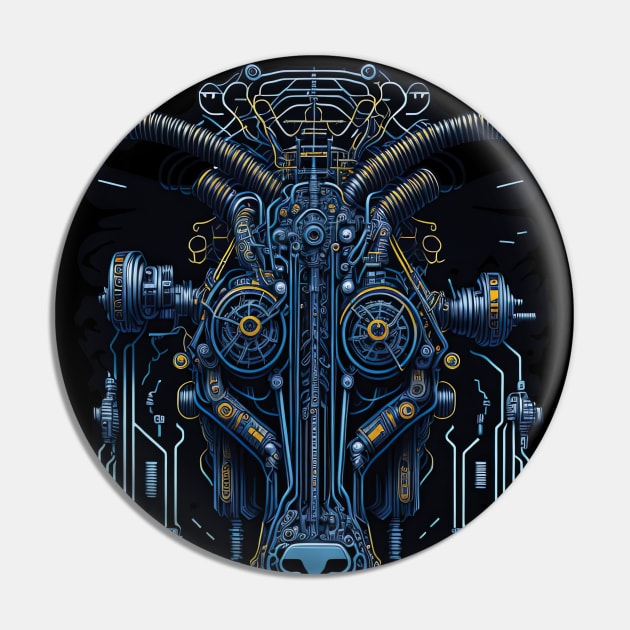 Electric Sheep Pin by Houerd