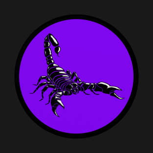 Scorpion (purple circle) T-Shirt