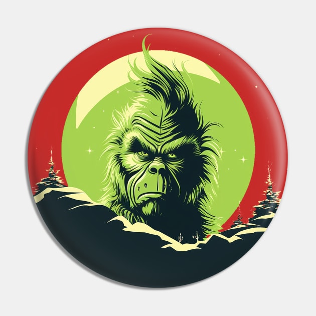 grinch Pin by piratesnow