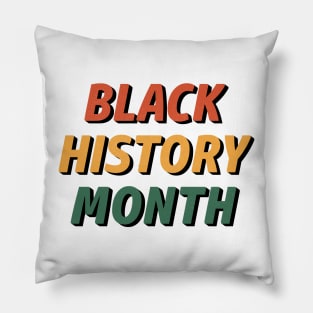 Black History Month 2 Pillow