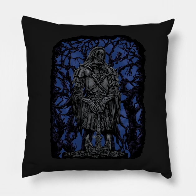 The Reaper Pillow by justas_vebra