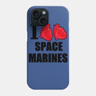 True love / space marines Phone Case