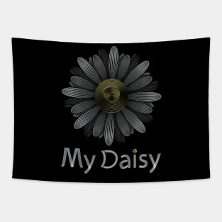 My Daisy Illustration Tapestry