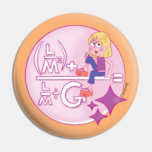 Mathematical Lizzie Pin