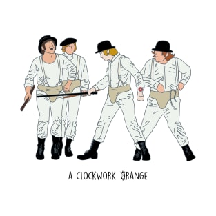 A Clockwork Orange - Line Art T-Shirt