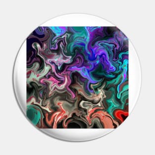 Far Away - Original Abstract Design Pin