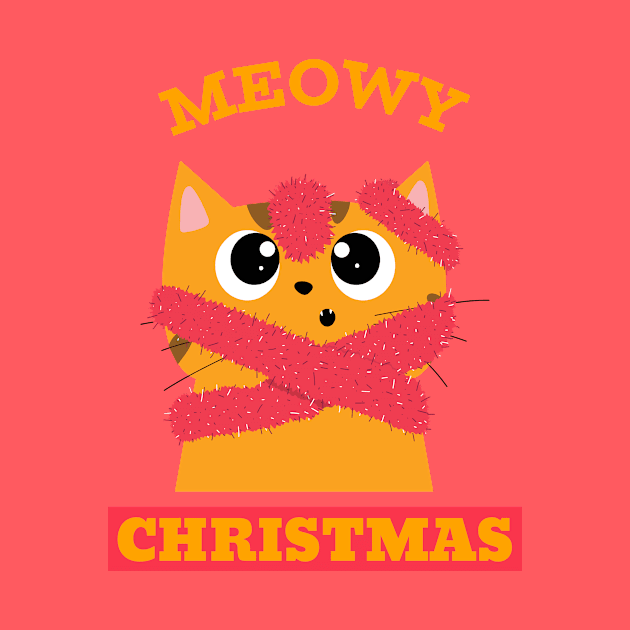 HAVE A MEOWY CHRISTMAS by TeeNZ