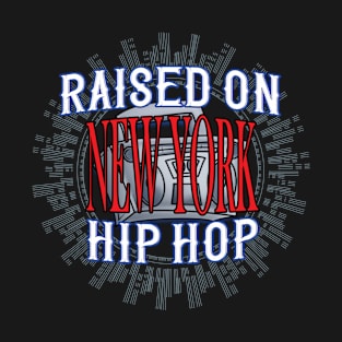 Boombox Ghetto Blaster Rap R&B Old School New York Hip Hop T-Shirt