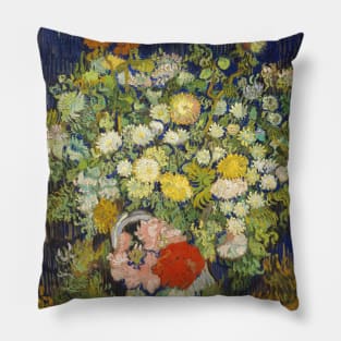 Van Gogh - Bouquet Of Flowers In A Vase Pillow