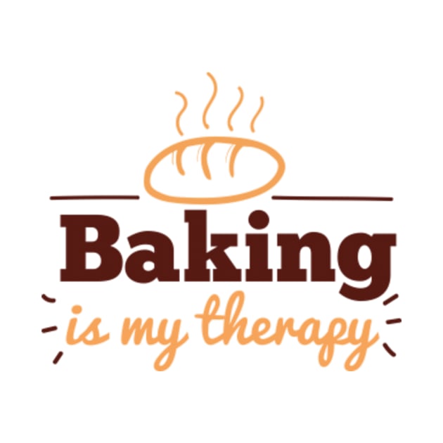 Baking Is My Therapy, Gift For Father, Gift For Fathers, Gift For Dad, Gift For Daddy by mehdigraph