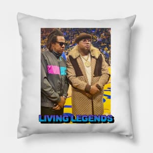 Hip-Hop Legends E-40 & Jay Z Pillow