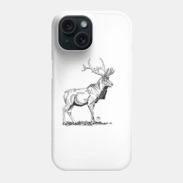 The Majestic Deer Phone Case by angipangi7